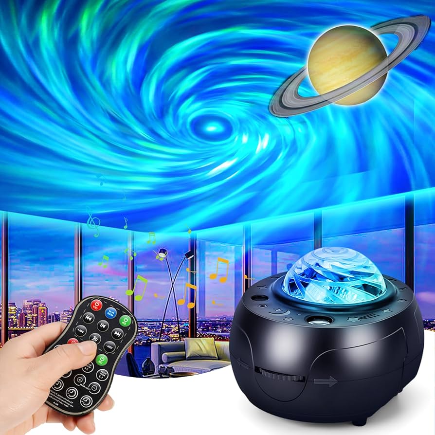 Star Galaxy Projector for Bedroom - 10 Space Planets Nebula